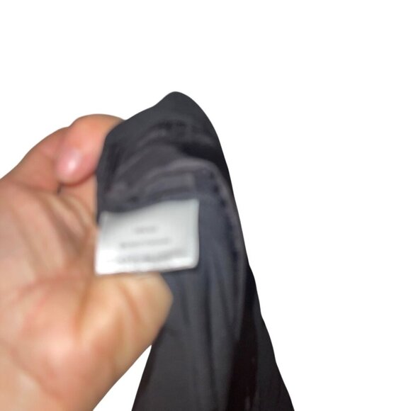 Flax Womens Top Size Small Black V Neck Side Slits Casual Pure Linen Lithuania - Picture 6 of 8